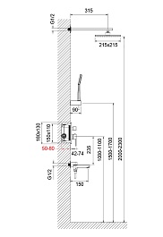 Timo Душевая система Selene SX-3069/03SM – фотография-10